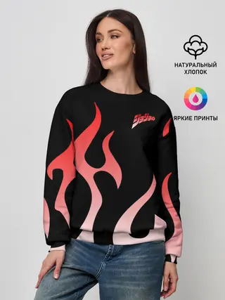 Женский свитшот / Приключения ДжоДжо