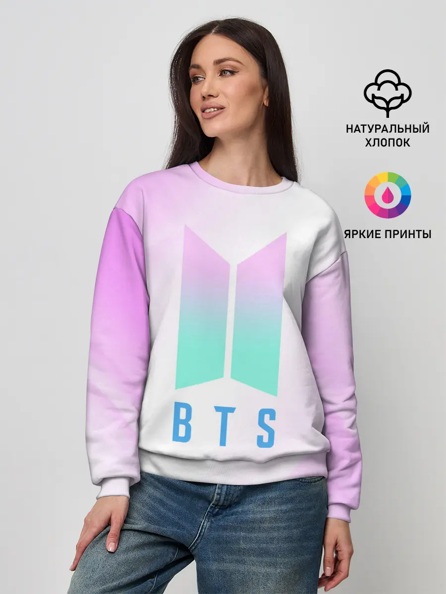 Женский свитшот / BTS / БТС