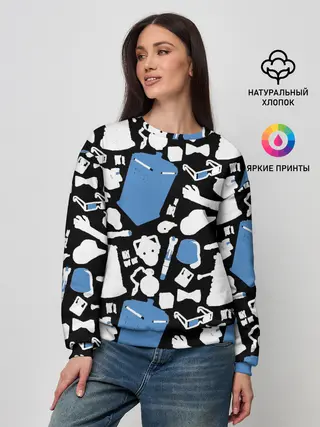 Женский свитшот / ТАРДИС