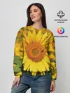 Женский свитшот / Подсолнух