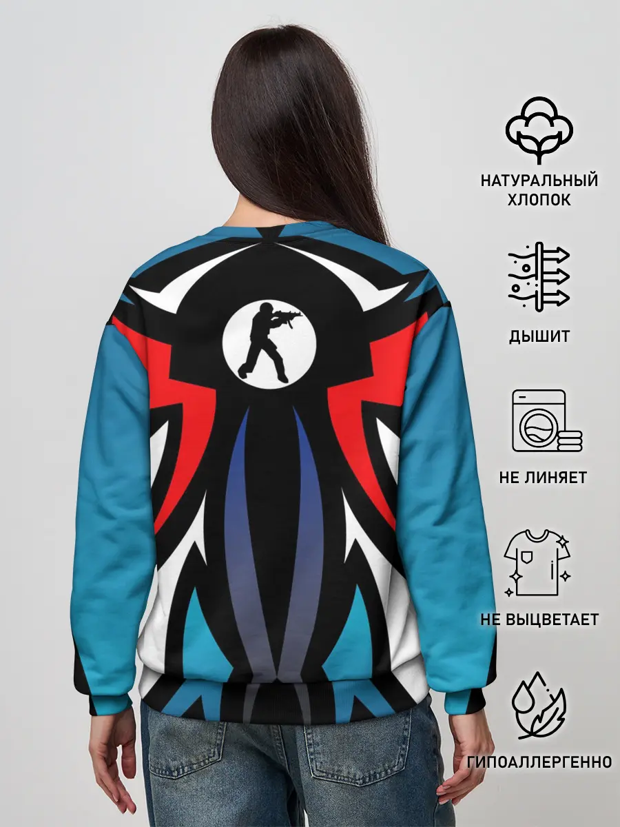 Женский свитшот / Counter Strike Gaming Gear