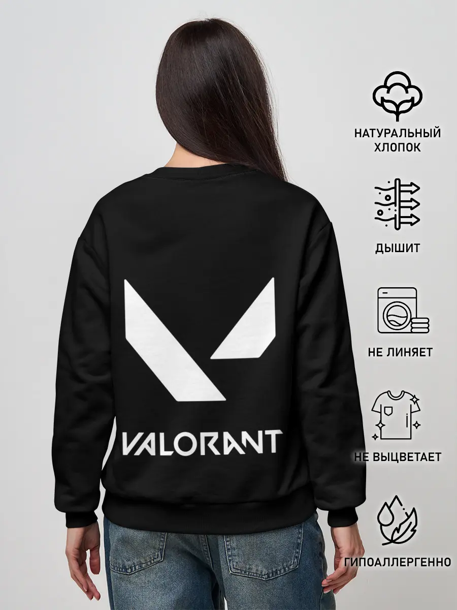 Женский свитшот / VALORANT OMEN