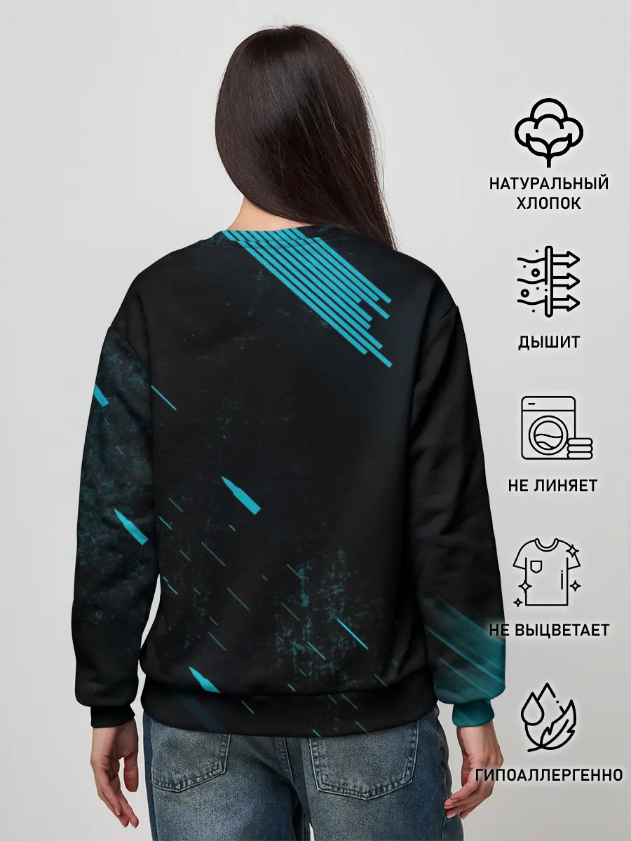 Женский свитшот / Sky Wolf