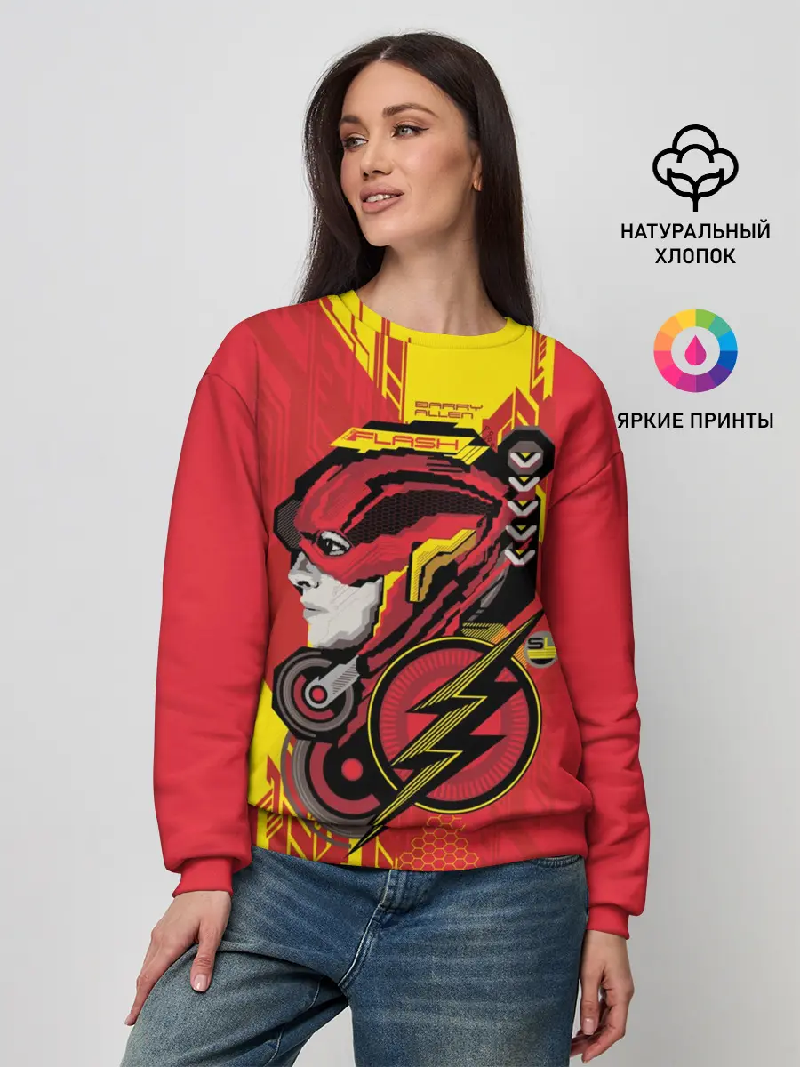 Женский свитшот / The Flash