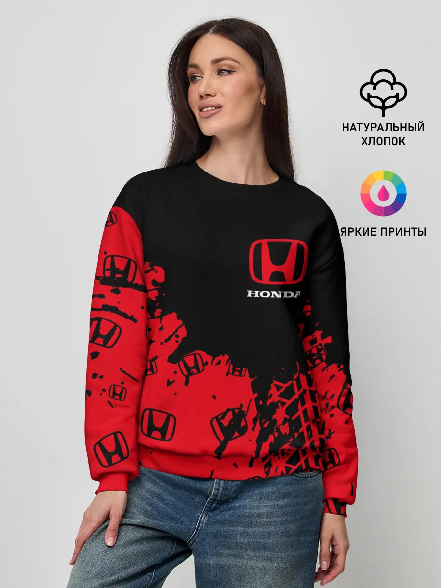 Женский свитшот / HONDA / ХОНДА