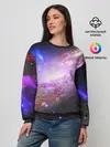 Женский свитшот / Космическая спираль