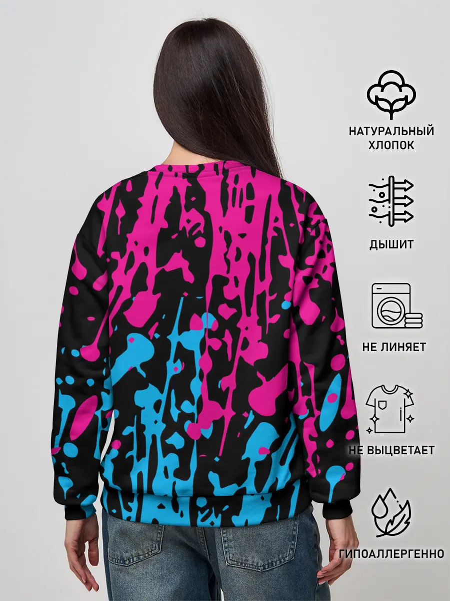 Женский свитшот / ORA ORA ORA / MUDA MUDA MUDA