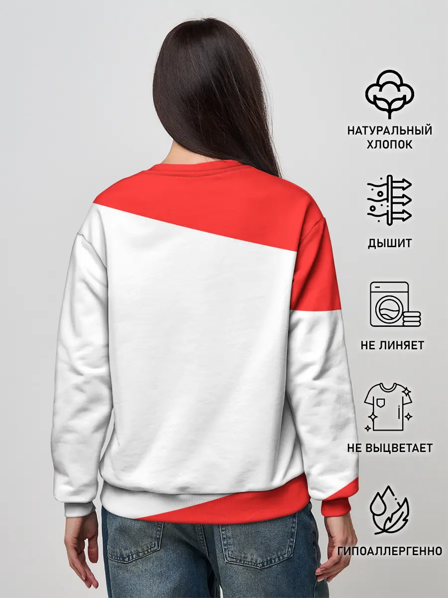 Женский свитшот / JUVENTUS / ЮВЕНТУС