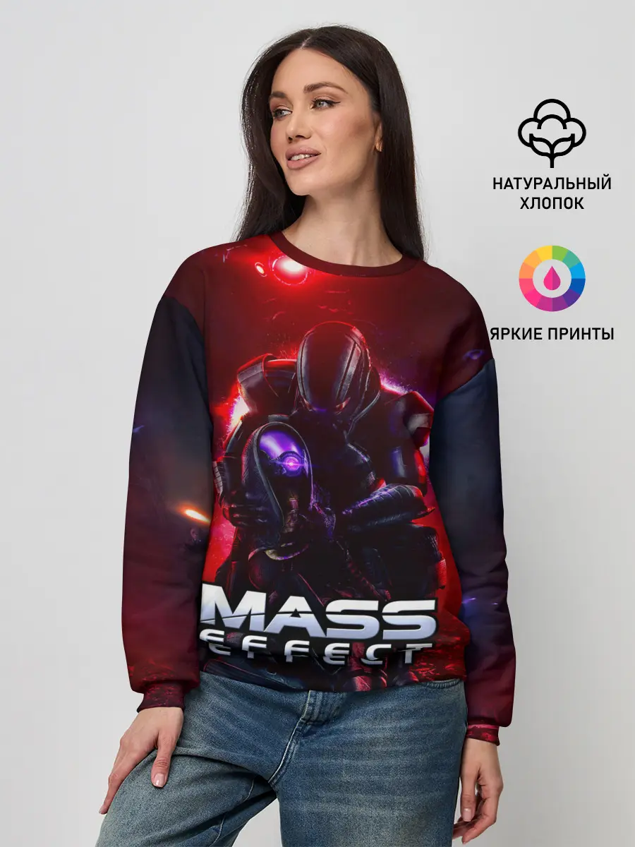Женский свитшот / Mass Effect