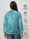 Женский свитшот / Лесной узор