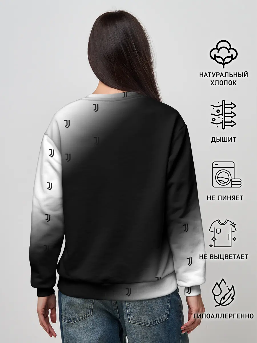 Женский свитшот / JUVENTUS / ЮВЕНТУС