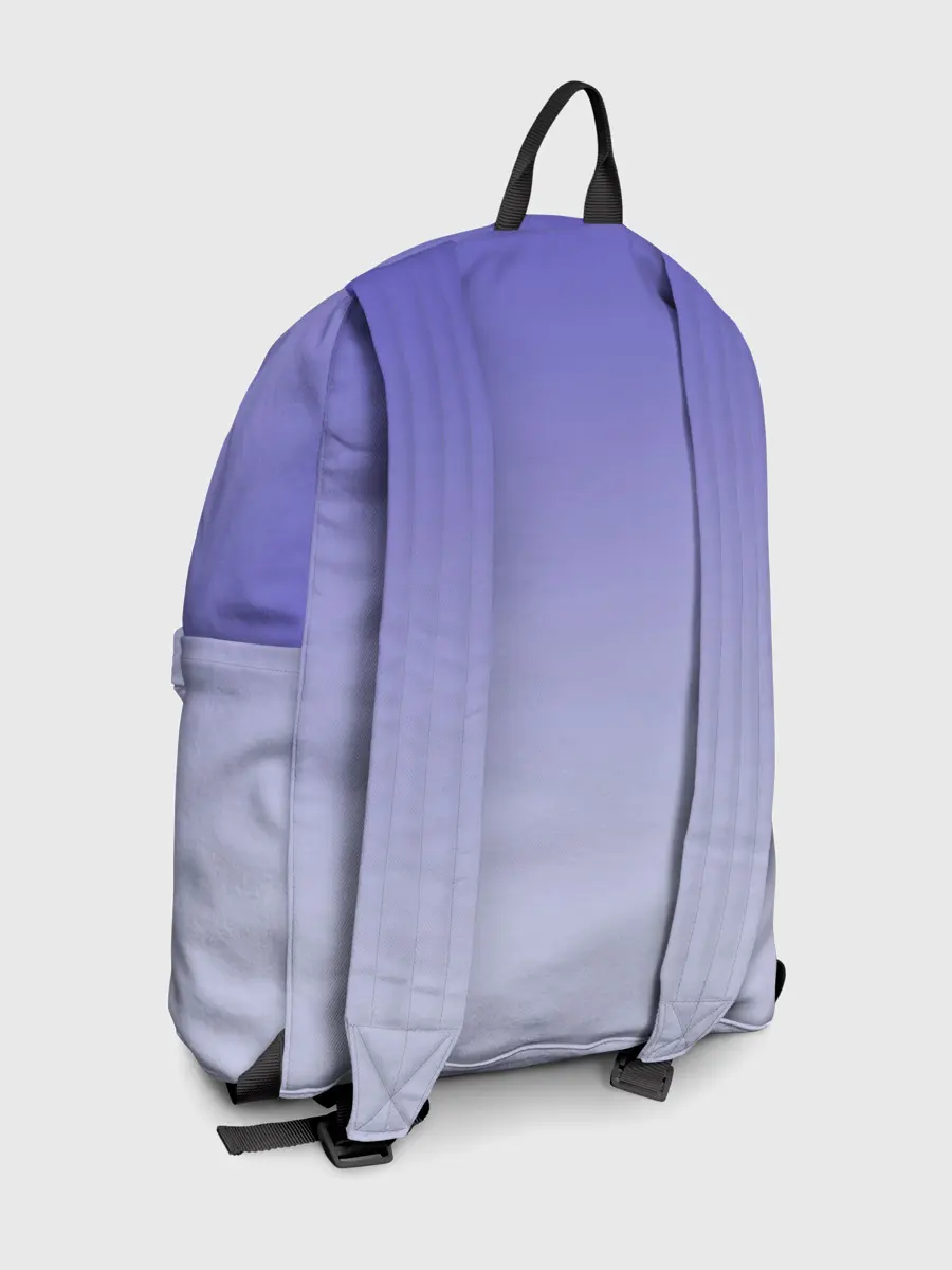 Рюкзак джинсовый / енот акварелью потеки