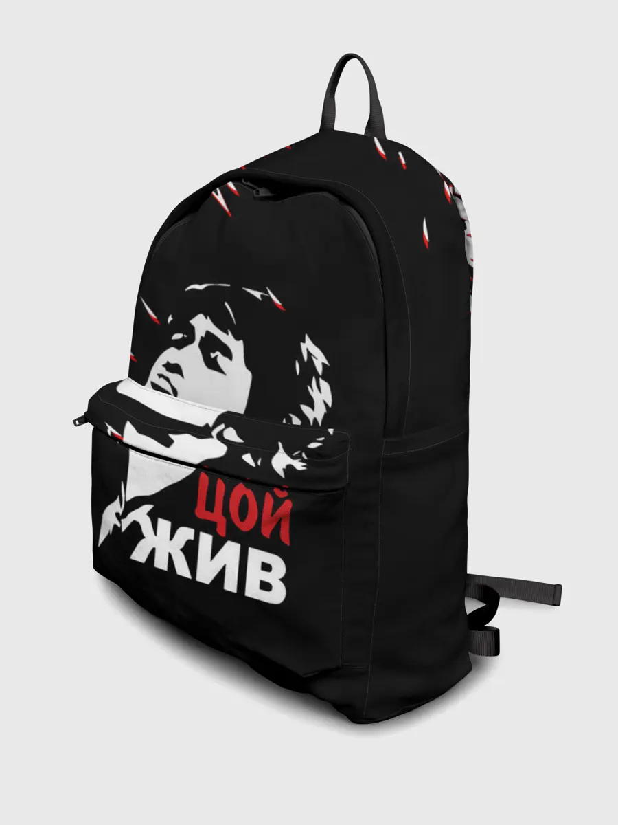 Рюкзак джинсовый / Виктор Цой