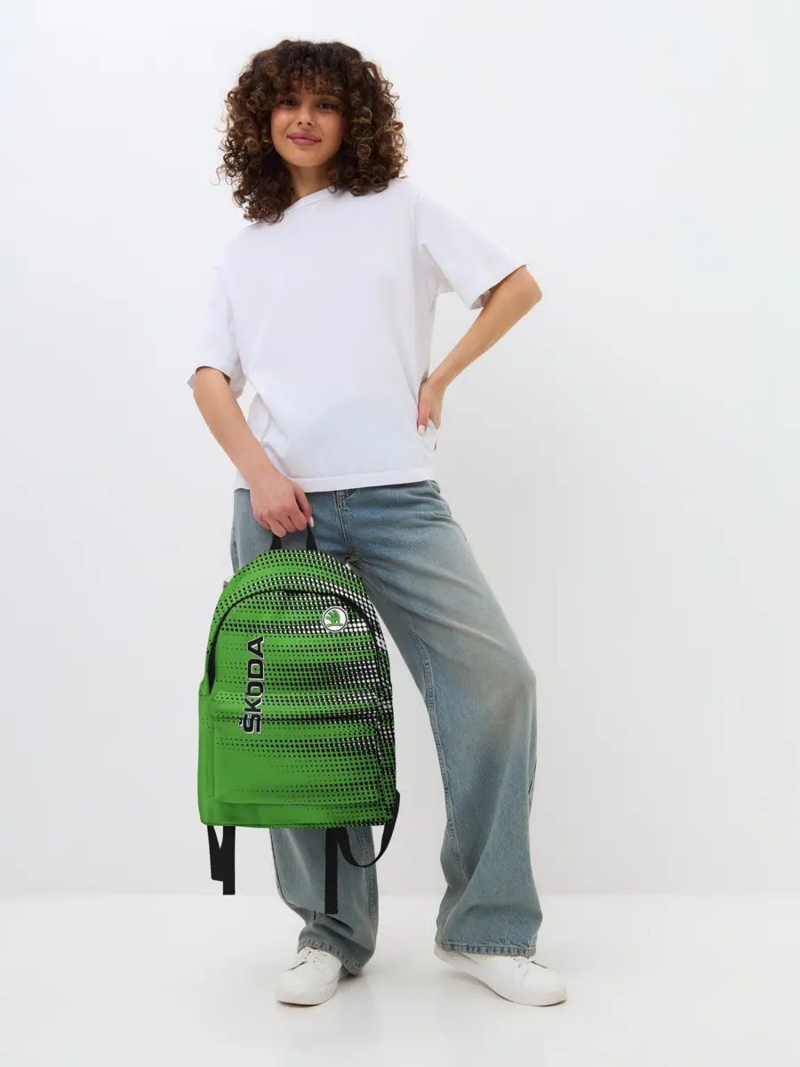 Рюкзак джинсовый / SKODA