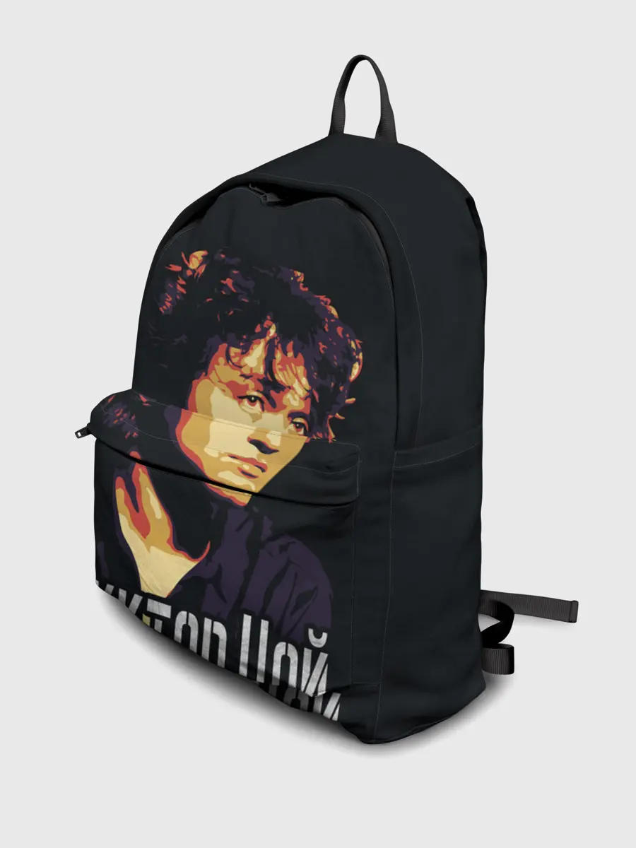 Рюкзак джинсовый / ВИКТОР ЦОЙ