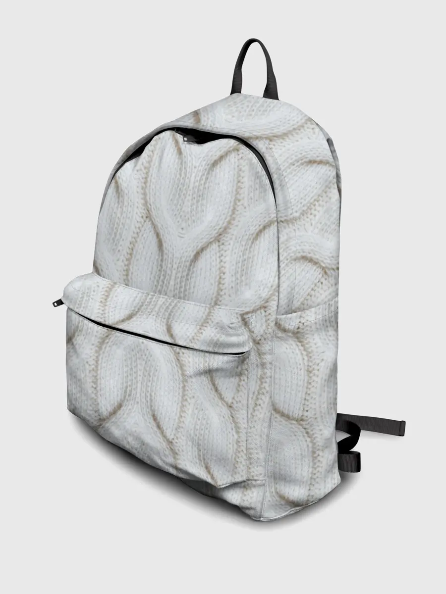 Рюкзак джинсовый / Вязанка