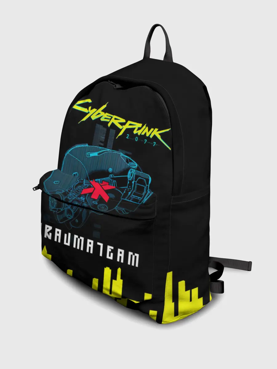 Рюкзак джинсовый / TRAUMA TEAM Cyberpunk 2077