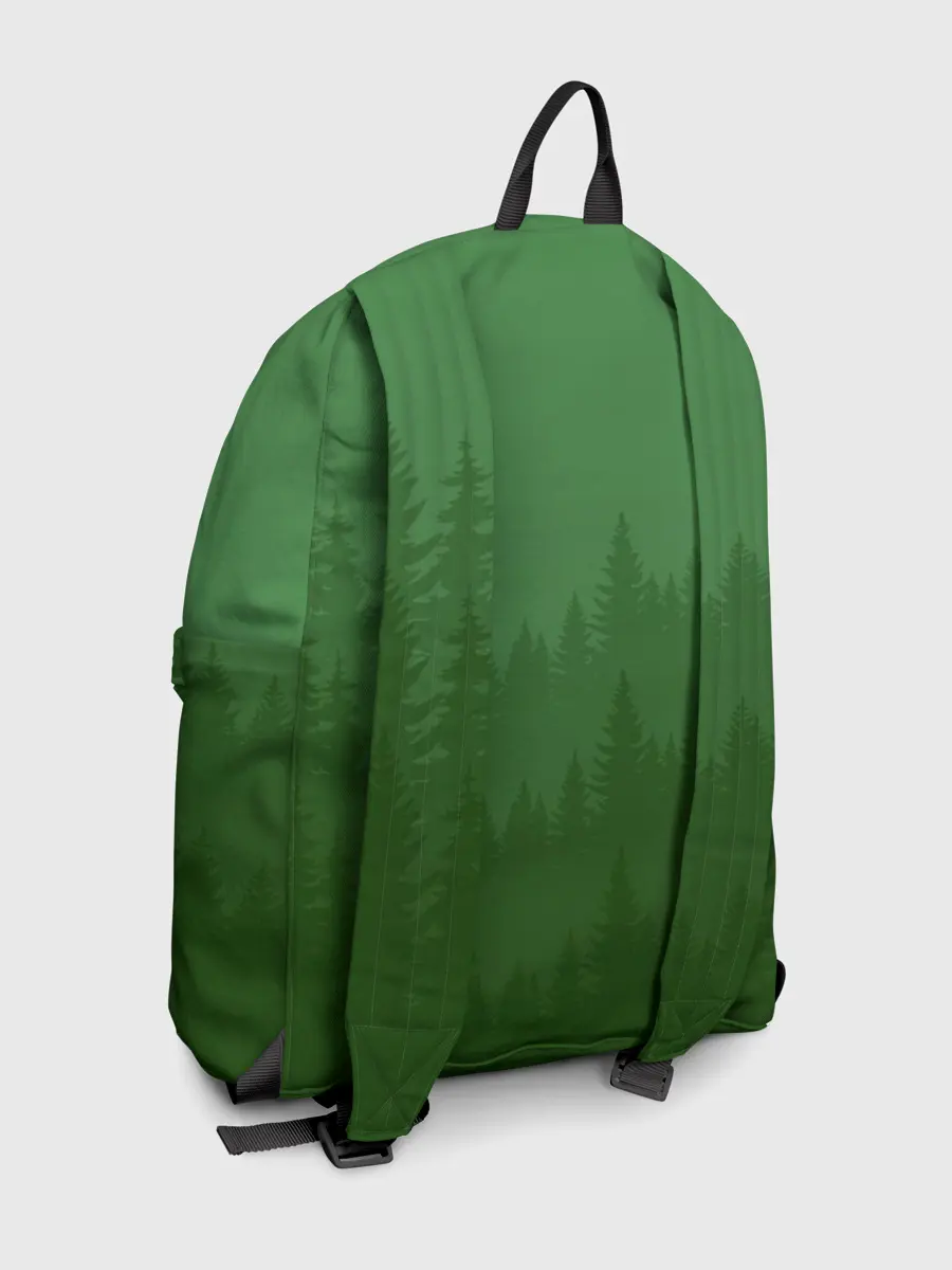 Рюкзак джинсовый / Зеленый Лес