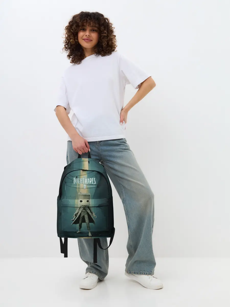 Рюкзак джинсовый / Little Nightmares