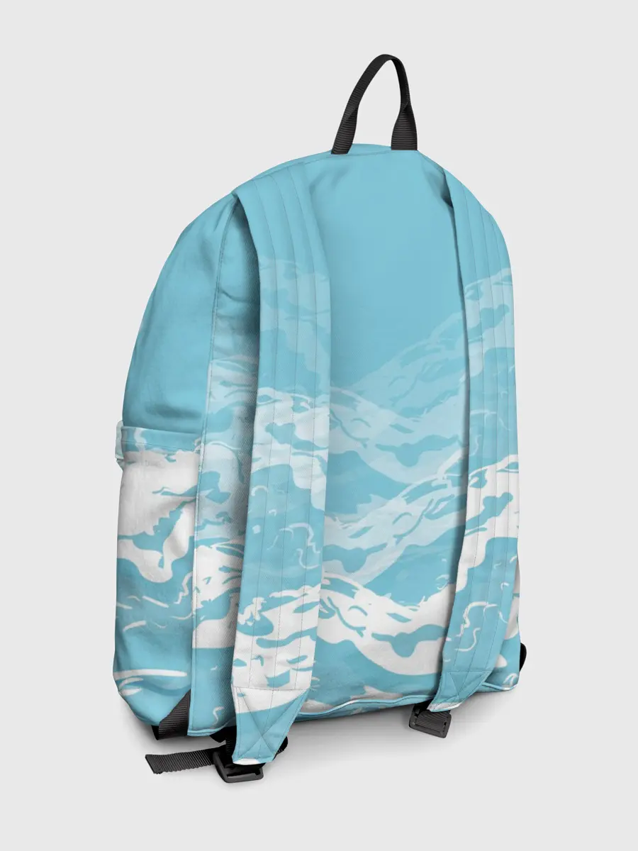 Рюкзак джинсовый / Волны