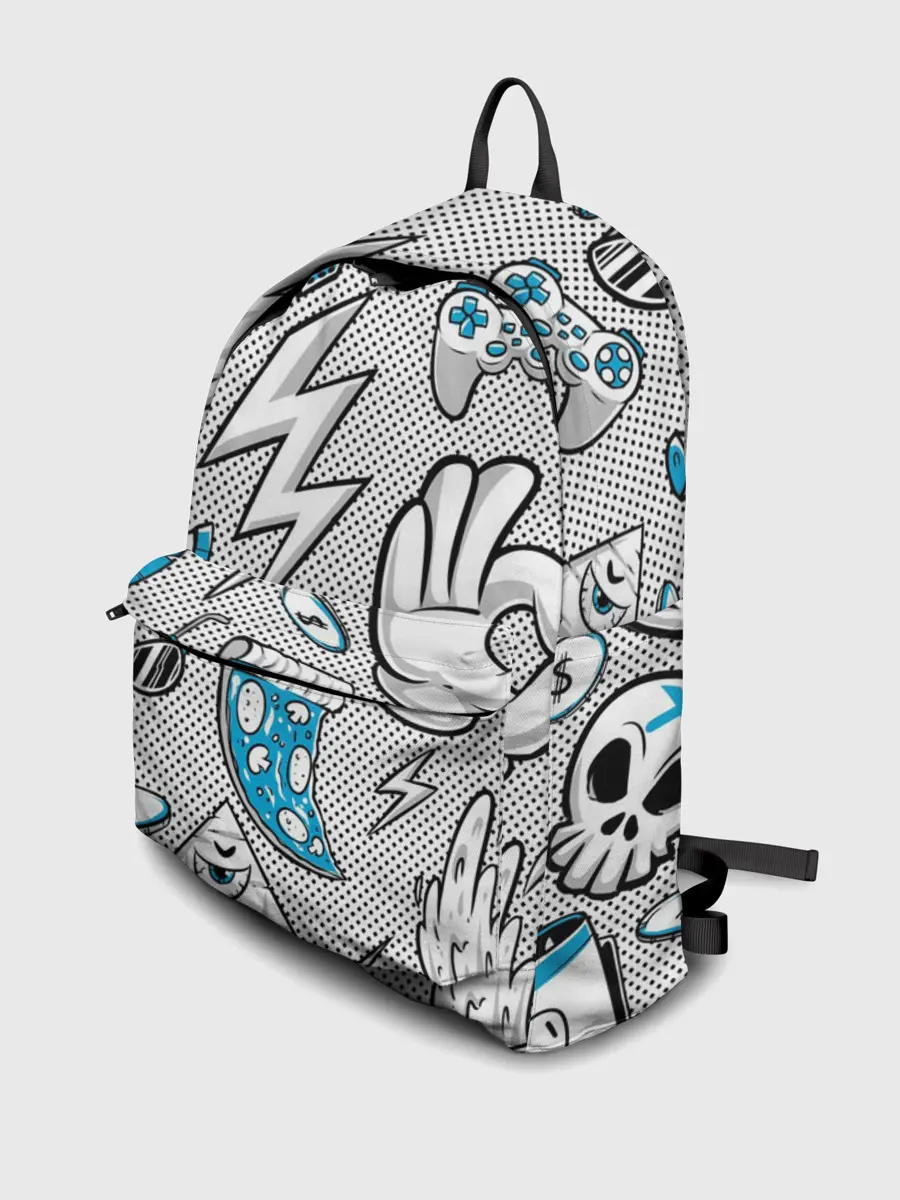 Рюкзак джинсовый / Gamer Style