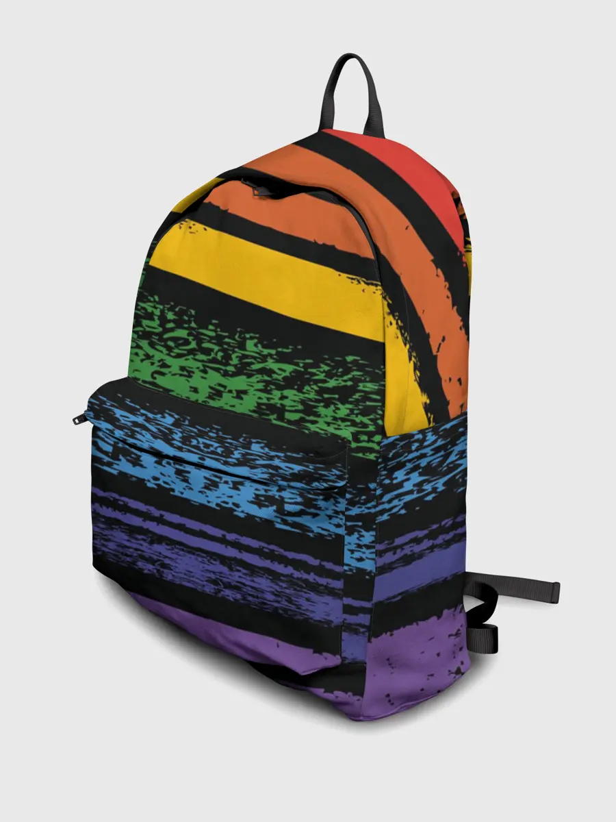 Рюкзак джинсовый / Радуга