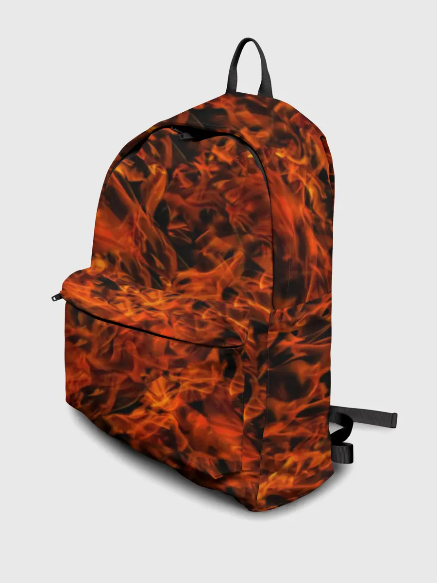 Рюкзак джинсовый / Пламя