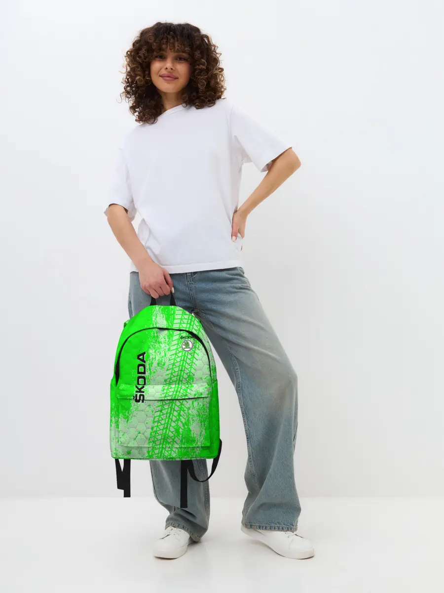 Рюкзак джинсовый / SKODA