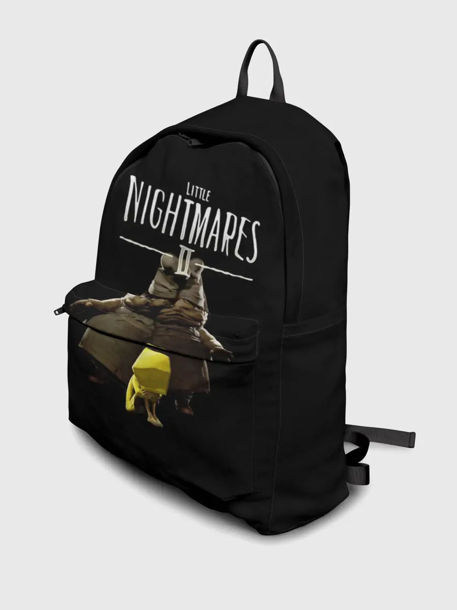 Рюкзак джинсовый / Little Nightmares 2 близнецы