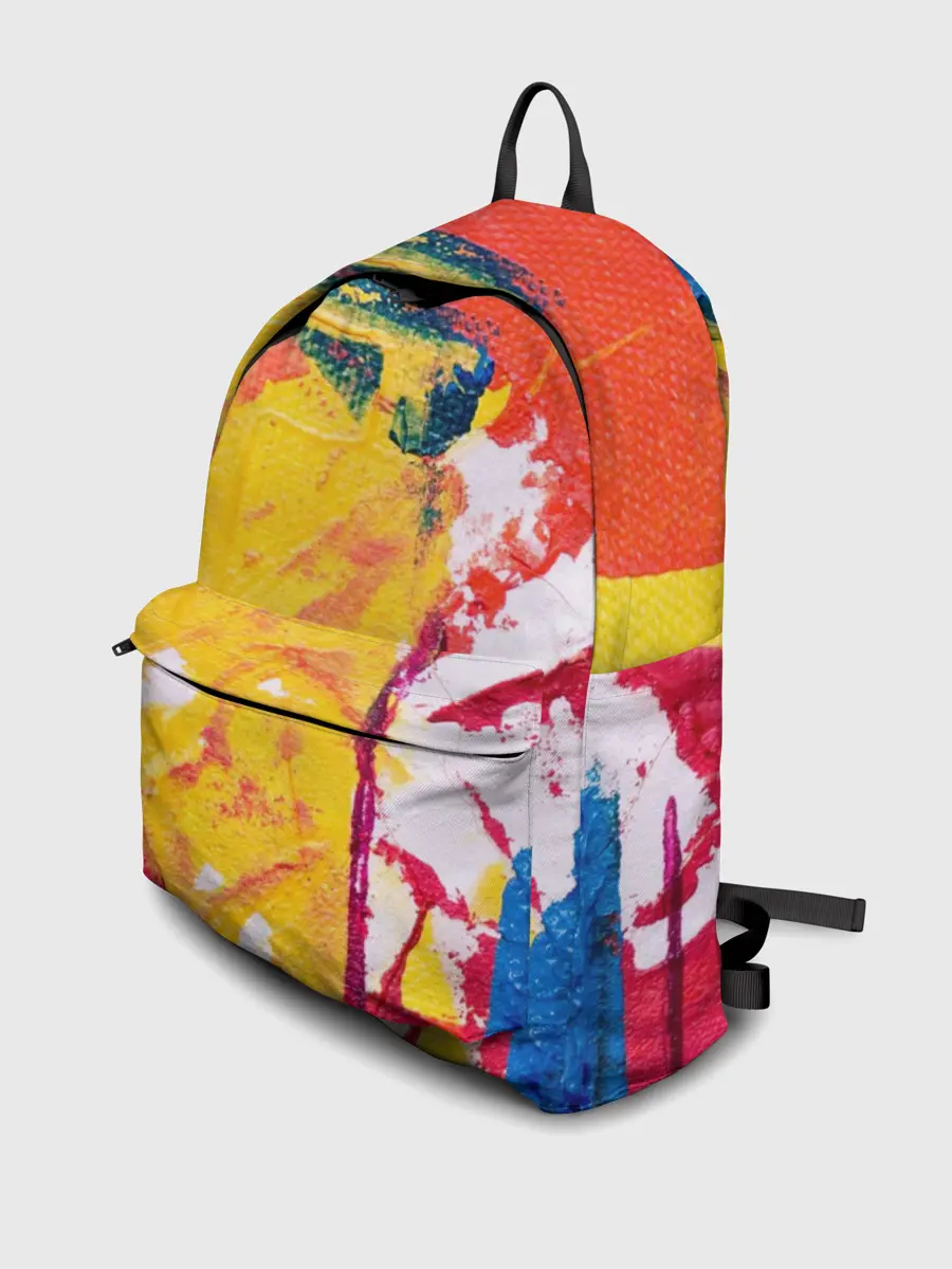 Рюкзак джинсовый / Красочное счастье