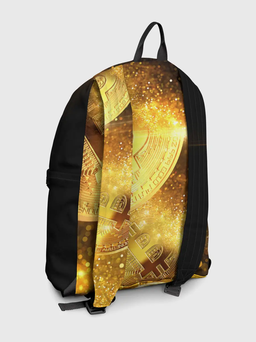 Рюкзак джинсовый / БИТКОИН ЗОЛОТО | BITCOIN GOLD