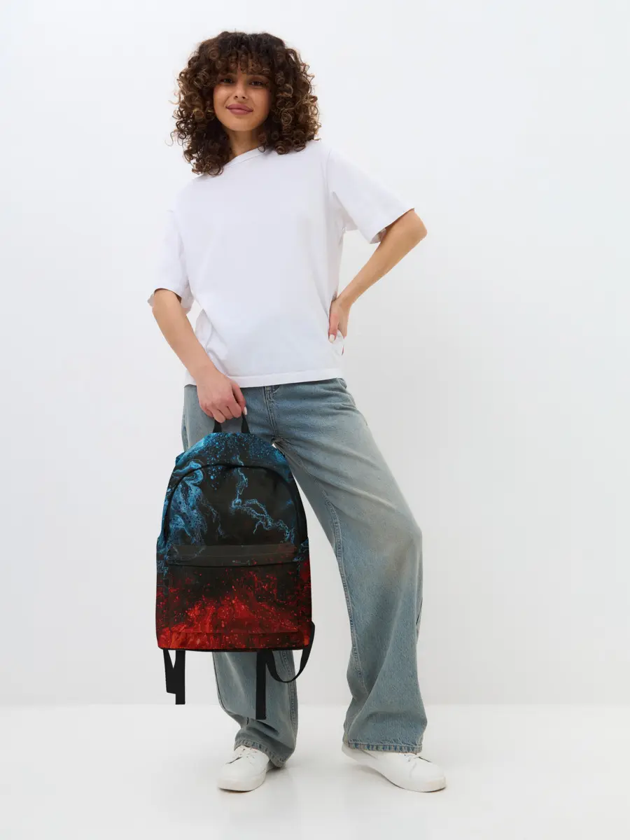 Рюкзак джинсовый / Огонь И Вода