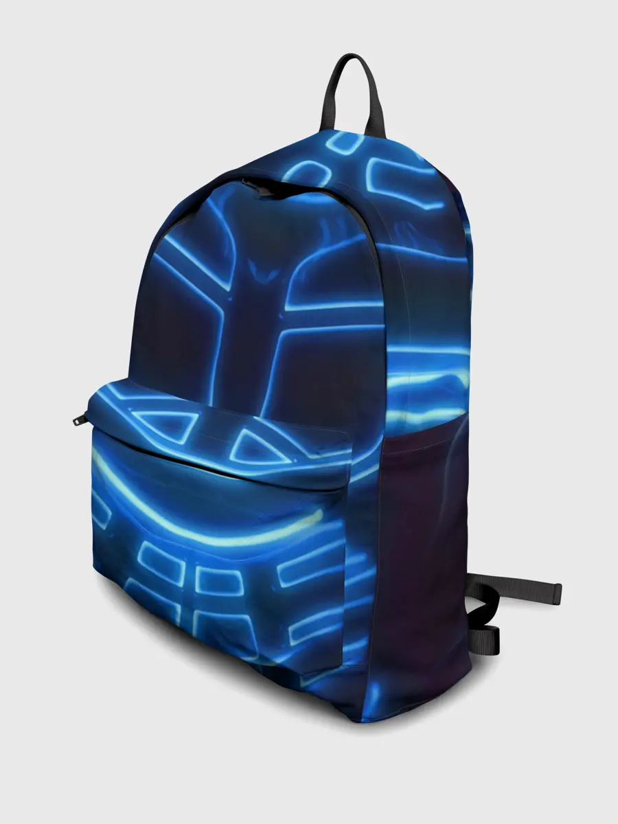 Рюкзак джинсовый / Неоновая броня | Neon Armor