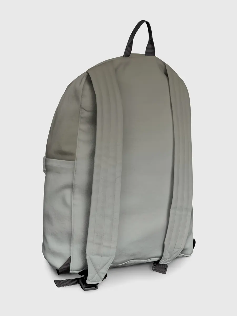 Рюкзак джинсовый / полосатый уличный кот