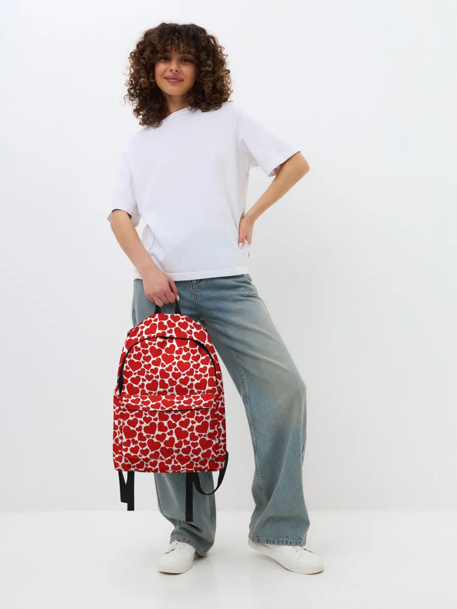 Рюкзак джинсовый / С Любовью!