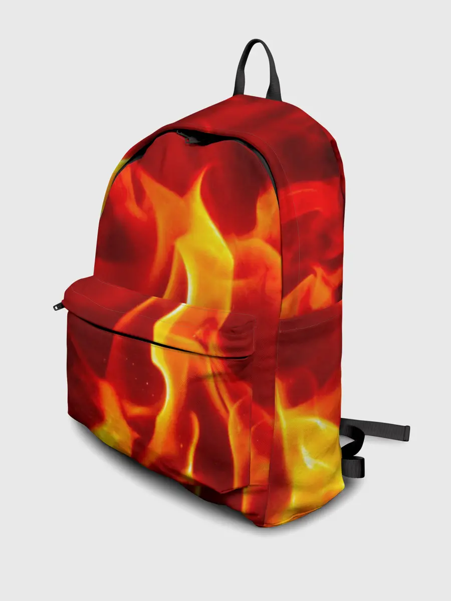 Рюкзак джинсовый / Пламенный