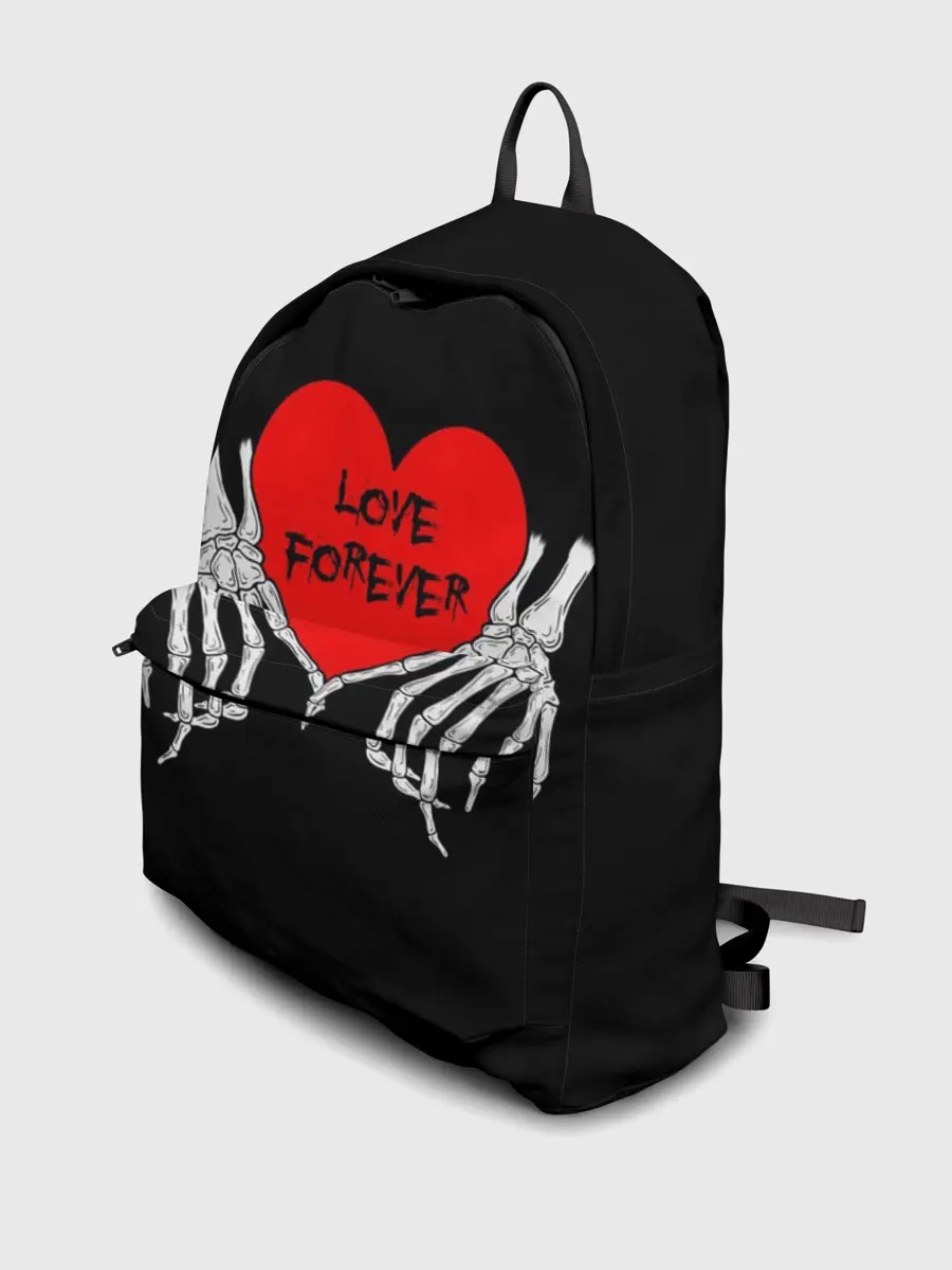 Рюкзак джинсовый / LOVE FOREVER | ЛЮБОВЬ НАВСЕГДА