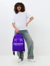 Рюкзак джинсовый / CYBERSTYLE PURPLE EVIL