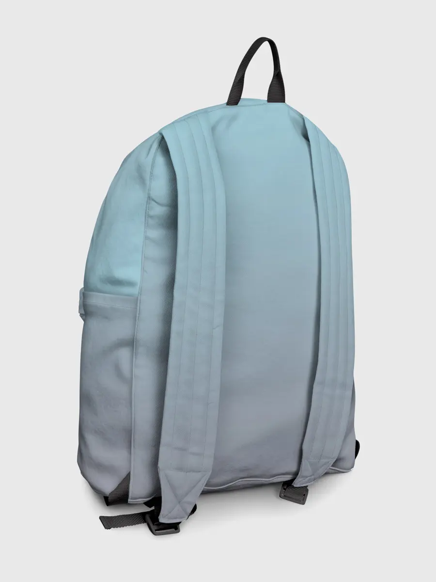 Рюкзак джинсовый / кот с мороженкой