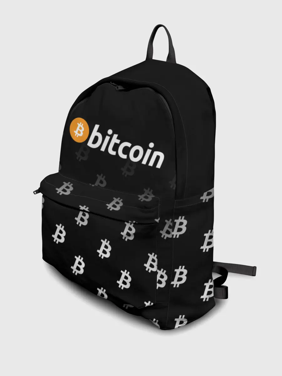 Рюкзак джинсовый / БИТКОИН | BITCOIN