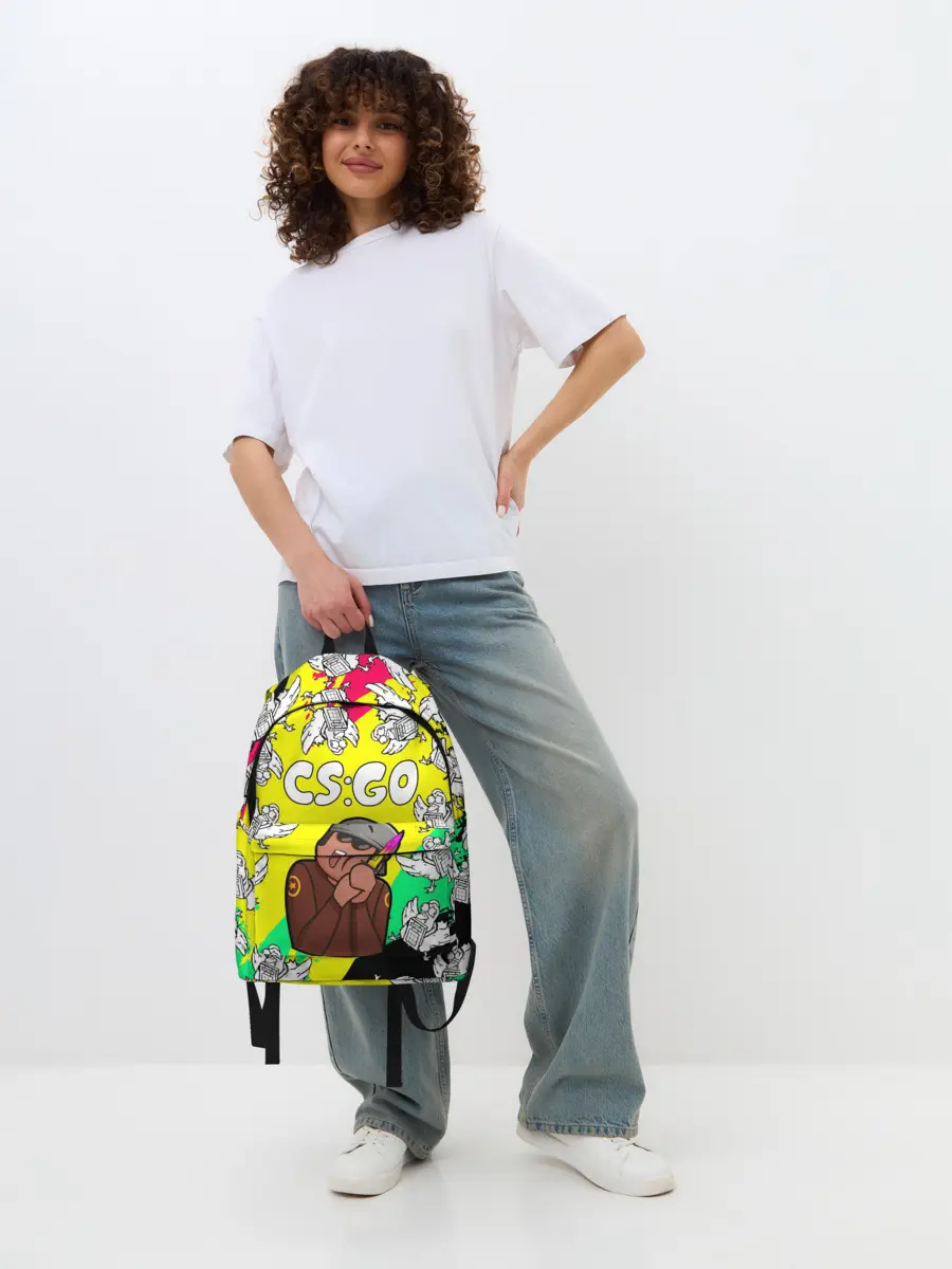 Рюкзак джинсовый / CS GO CHICKEN