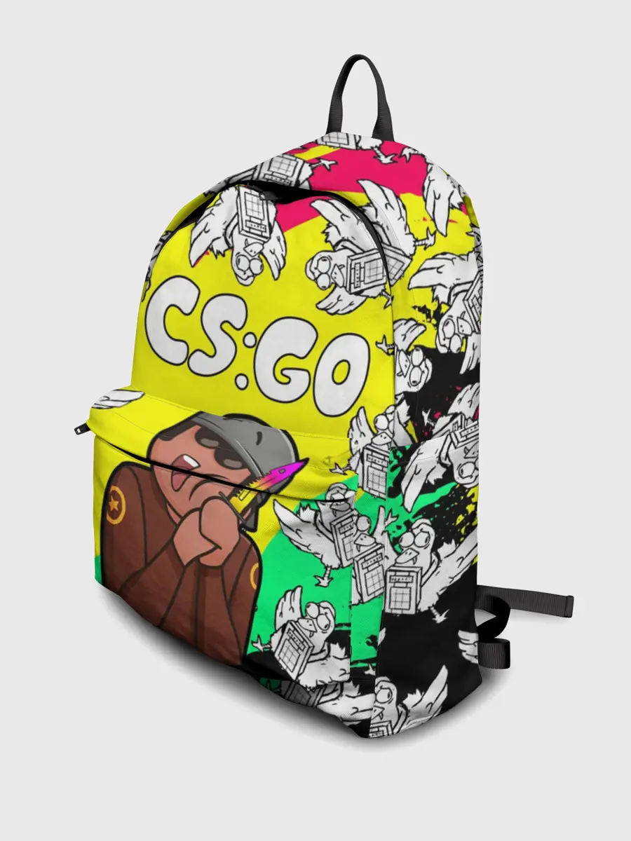 Рюкзак джинсовый / CS GO CHICKEN