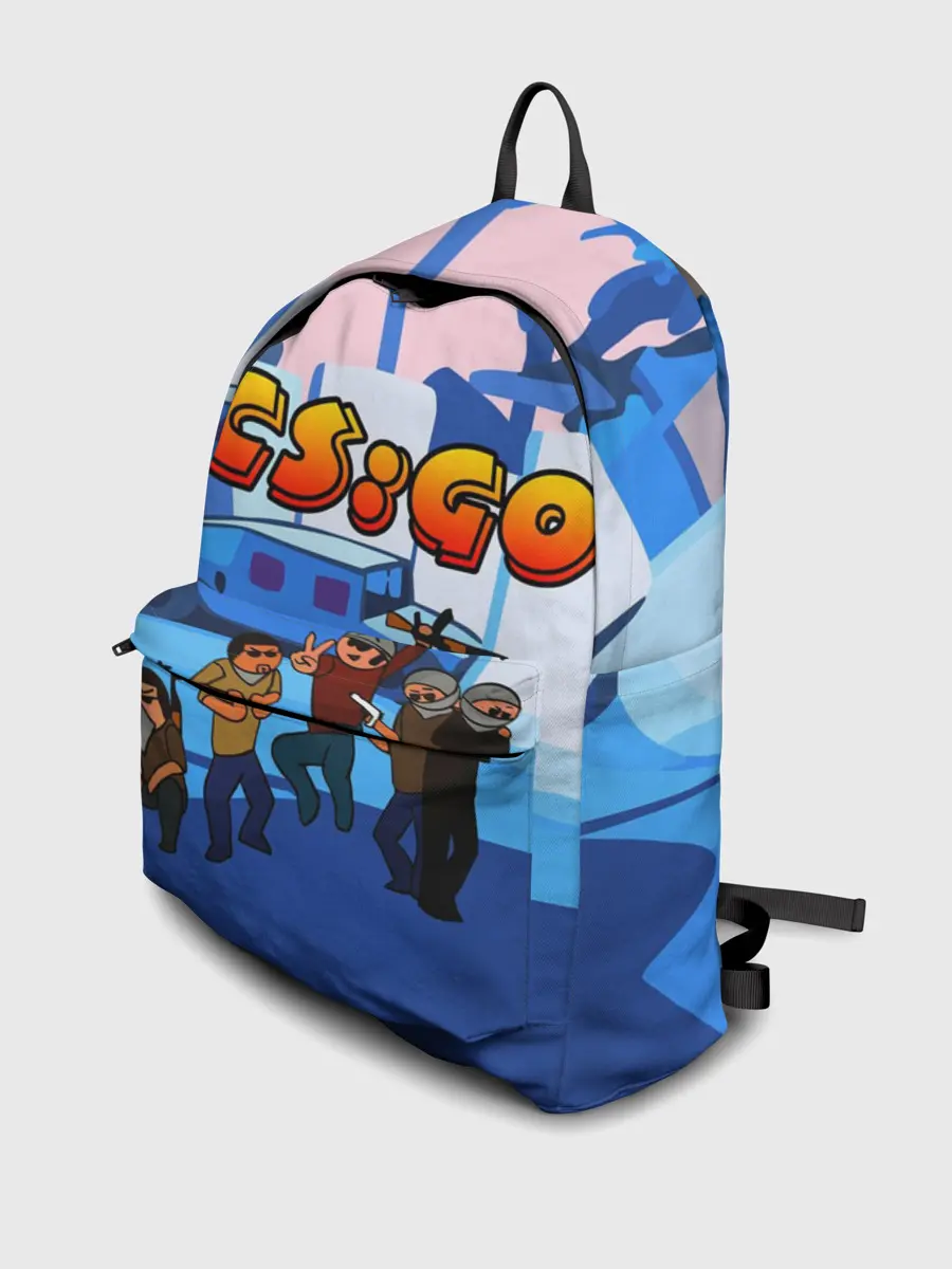 Рюкзак джинсовый / CS GO МУЛЬТФИЛЬМ