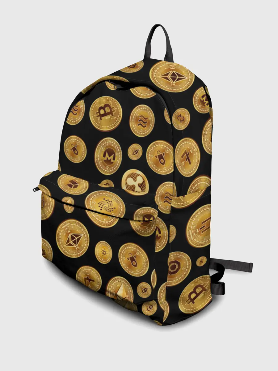 Рюкзак джинсовый / CRYPTOCURRENCY | КРИПТОВАЛЮТА