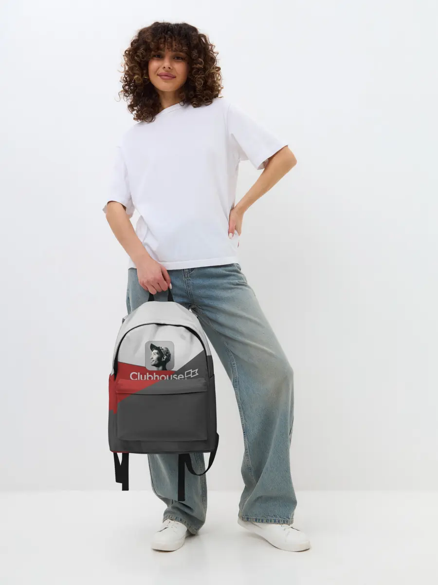 Рюкзак джинсовый / Clubhouse | Клабхаус