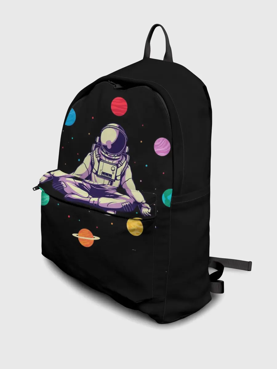 Рюкзак джинсовый / Космическая Йога