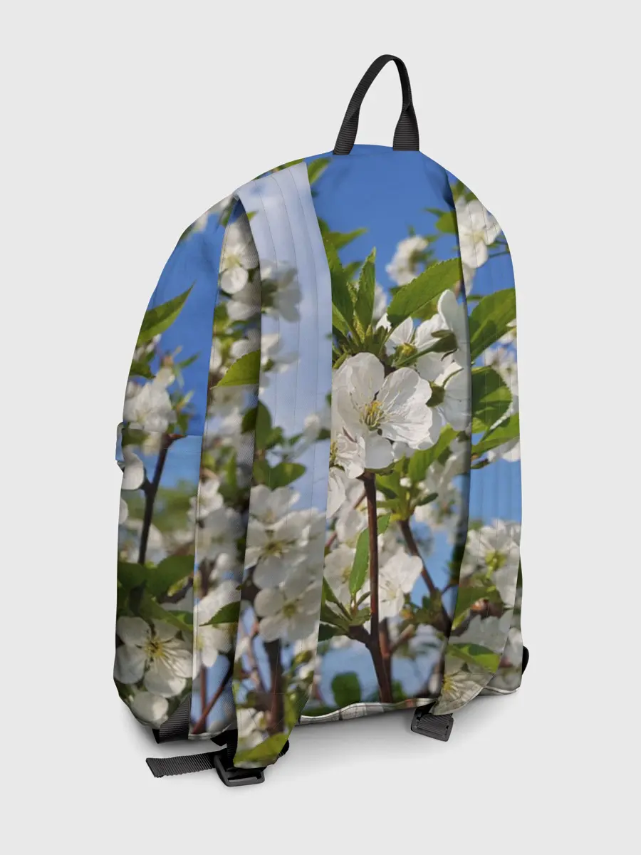 Рюкзак джинсовый / Цвет вишни