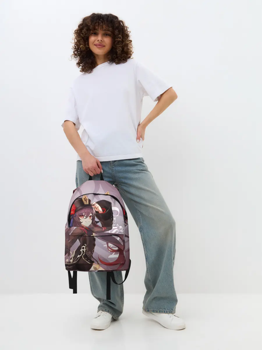 Рюкзак джинсовый / GENSHIN IMPACT, ХУ ТАО