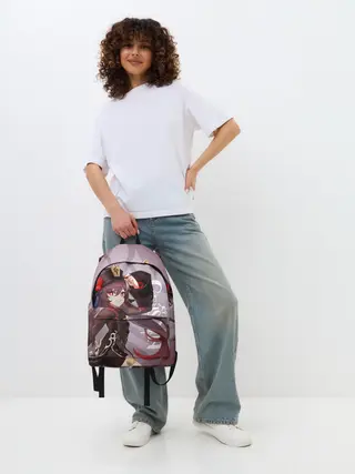 Рюкзак джинсовый / GENSHIN IMPACT, ХУ ТАО