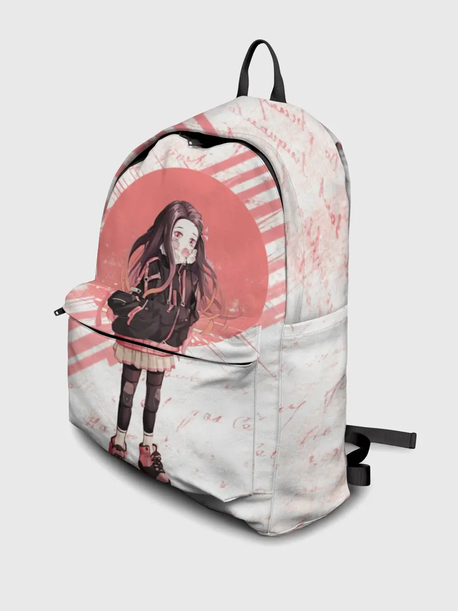 Рюкзак джинсовый / Незуко Камадо Клинок, рассекающий демонов